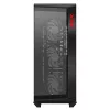 XPG BATTLECRUISER II ST Mid-Tower Nero, Midi Tower, PC, Nero, ATX, EATX, micro ATX, Mini-ITX, acciaio inossidabile, Gaming