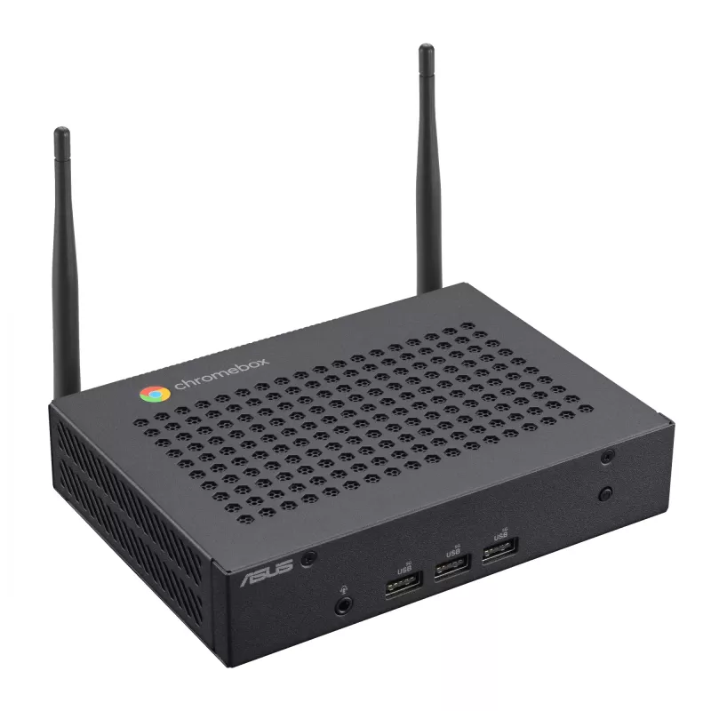 ASUS Chromebox CF40-BC012UN Intel® Celeron® N N4500 8 GB LPDDR4x-SDRAM 64 GB eMMC ChromeOS Mini PC Nero