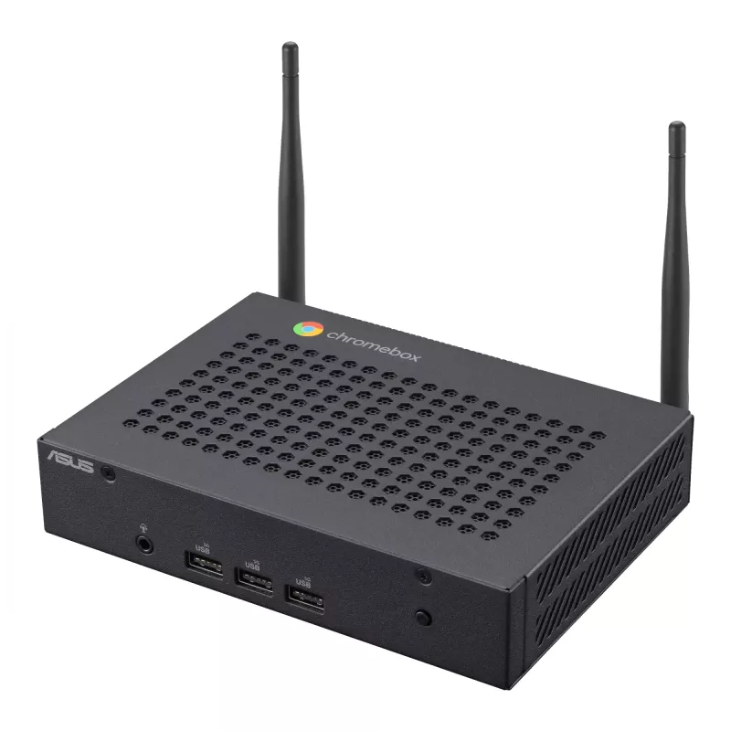 ASUS Chromebox CF40-BC012UN Intel® Celeron® N N4500 8 GB LPDDR4x-SDRAM 64 GB eMMC ChromeOS Mini PC Nero