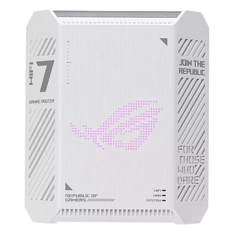 ASUS GS-BE7200 Router wireless 2.5 Gigabit Ethernet Dual-Band (2,4 GHz / 5 GHz) Bianco, Nero