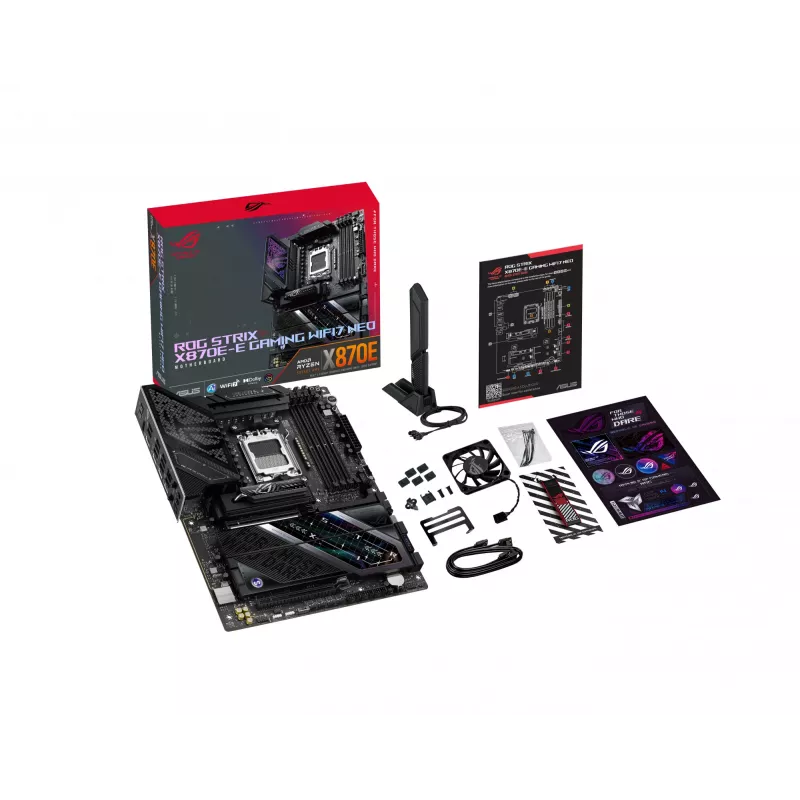 Scheda madre ASUS ROG STRIX X870E-E GAMING WIFI7 NEO — AM5, chipset X870E, supporto PCIe, Wi‑Fi 7