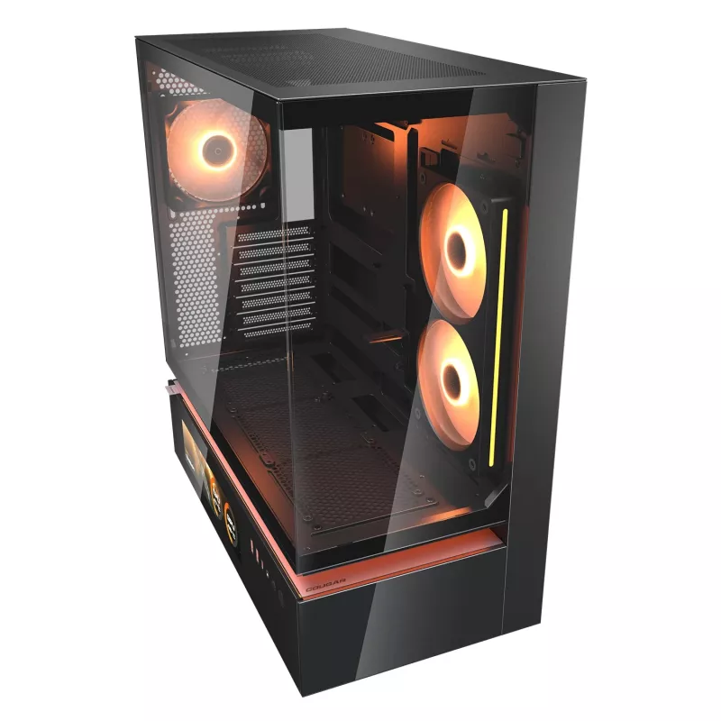 Cougar CFV235 Vision Midi Tower Case PC, ARGB, LCD 9,16