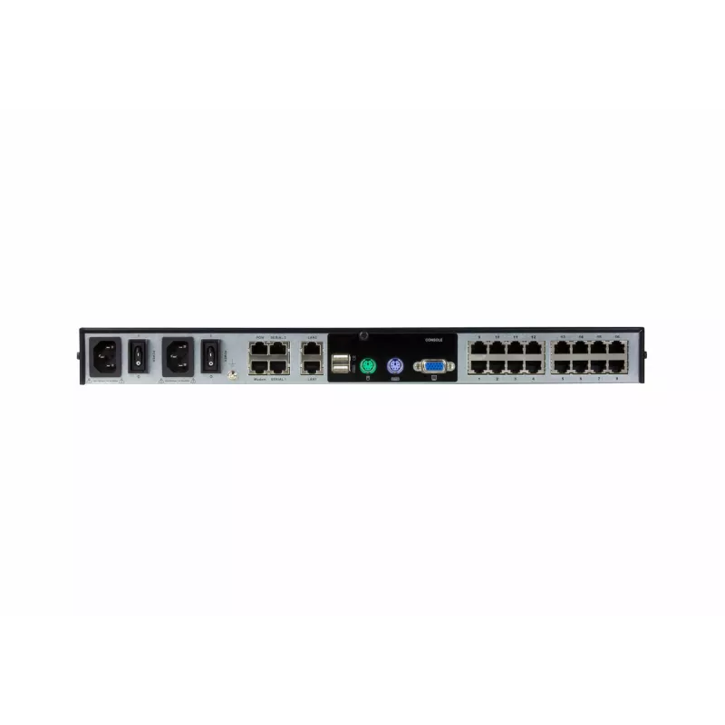 ATEN Switch KVM over IP 16 porte 2 bus CAT5e/6, LUC (Laptop USB Console), con supporto audio e Virtual Media