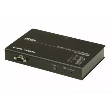 ATEN Extender/Remote KVM USB HDMI HDBaseT2.0, ricevitore, cablato, 100 m, Cat5e, Cat6, Cat6a, 4096 x 2160 Pixel, Nero