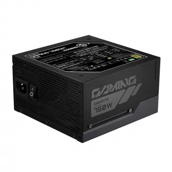 GIGABYTE GAMING 750GM PG5 Alimentatore - PCIe 5.1, 80 PLUS Gold, struttura completamente modulare, ventola 135 mm, compatibile ATX 3.1, spina EU