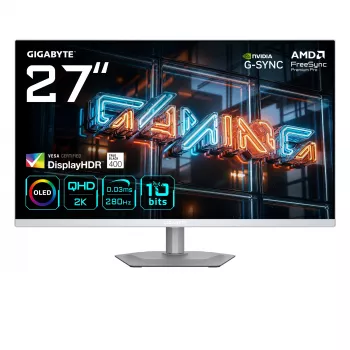 GIGABYTE MO27Q2A ICE Monitor Gaming QD‑OLED 27