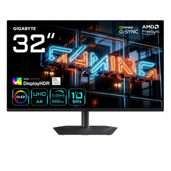 GIGABYTE MO32U24 Monitor gaming QD-OLED 81,3 cm (32