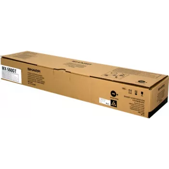 Cartuccia toner originale Sharp MX-560GT nero, stampa laser, resa 40000 pagine, 1 pezzo