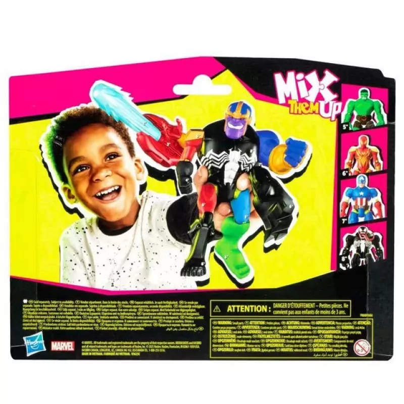 Marvel MixMashers Avengers Thanos mix & match, 4 anni, multicolore