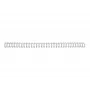 Dorso di rilegatura GBC WireBind 3:1 NO7 11mm A4, argento, 3 fogli, metallo, A4, 1,1 cm, 266 mm