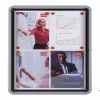 Bacheca informativa magnetica da esterno con serratura Nobo Premium Plus 8xA4