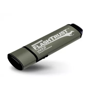 Kanguru FlashTrust™ USB 3.0 128 GB |memoria flash sicura| firmware sicuro | interruttore fisico di protezione scrittura |protezione da BadUSB | conformità ai requisiti NIST