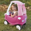 Little Tikes Cozy Coupe Princess, 1,5 anno/i, 4 ruote, plastica, blu, rosa, bianco