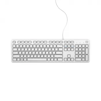 DELL KB216 tastiera universale USB QWERTY nordico bianco