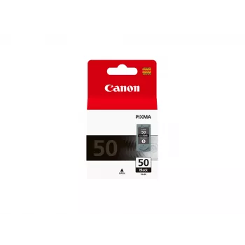 Canon PG-50BK cartuccia d'inchiostro nero ad alto rendimento, nero, inchiostro pigmentato, 1 pz.