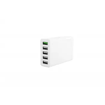 CoreParts MBXUSBA-AC0004 caricabatterie mobile universale bianco AC per interni
