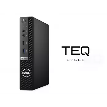 Teqcycle DELL OptiPlex 5080 Intel® Core™ i5 i5-10500T 16 GB DDR4-SDRAM 256 GB SSD Windows 11 Pro MFF Mini PC nero