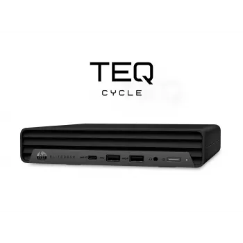 Teqcycle HP Elitedesk 800 G6 Intel® Core™ i5 i5-10400T 16 GB DDR4-SDRAM 256 GB SSD Windows 11 Pro MFF Mini PC nero