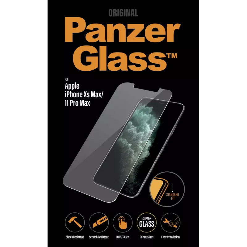 PanzerGlass® Pellicola protettiva per display iPhone 11 Pro Max | Xs Max | Standard Fit