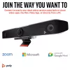 HP Poly Studio X52 video bar all-in-one, sistema di videoconferenza di gruppo, 4K Ultra HD, 30 fps, 95°, 5x, Android