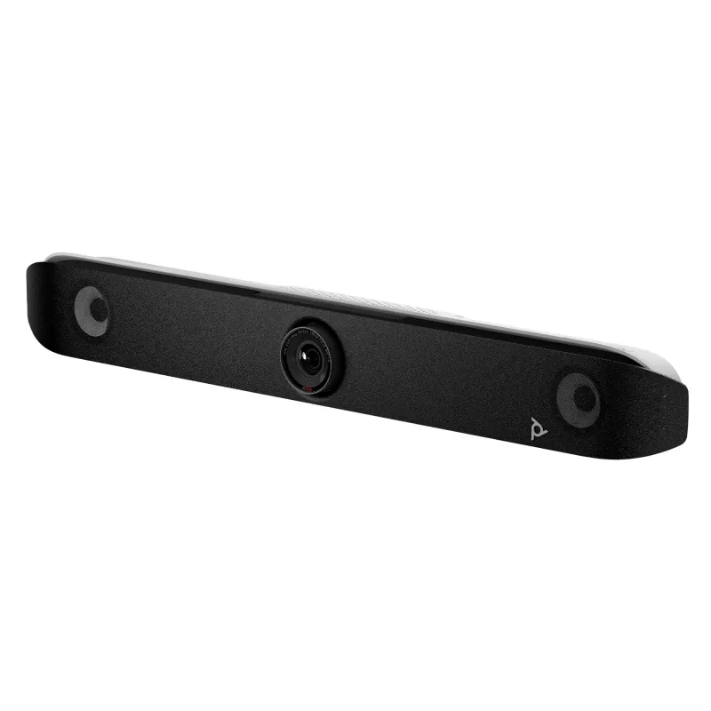 HP Poly Studio X52 video bar all-in-one, sistema di videoconferenza di gruppo, 4K Ultra HD, 30 fps, 95°, 5x, Android