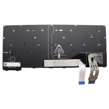 Lenovo Tastiera nera belga con retroilluminazione 5N21M38308