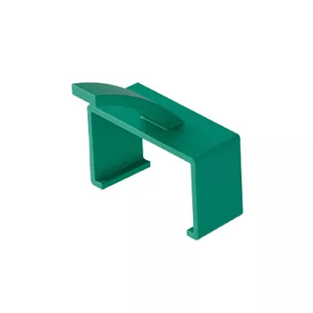 Clip Lanview per serie schlank & Bendable 20 pezzi verde plastica 150 mm 20 pezzi