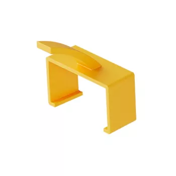 Clip Lanview per serie schlank & Bendable 20 pezzi giallo plastica 150 mm 20 pz.