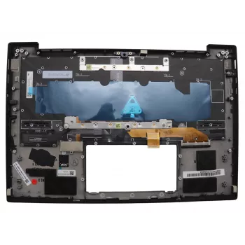 Ricambio per laptop coperchio e tastiera retroilluminata per Lenovo ThinkPad X1 Carbon Gen 13 (modello 5M11Q55957), nero/multicolore