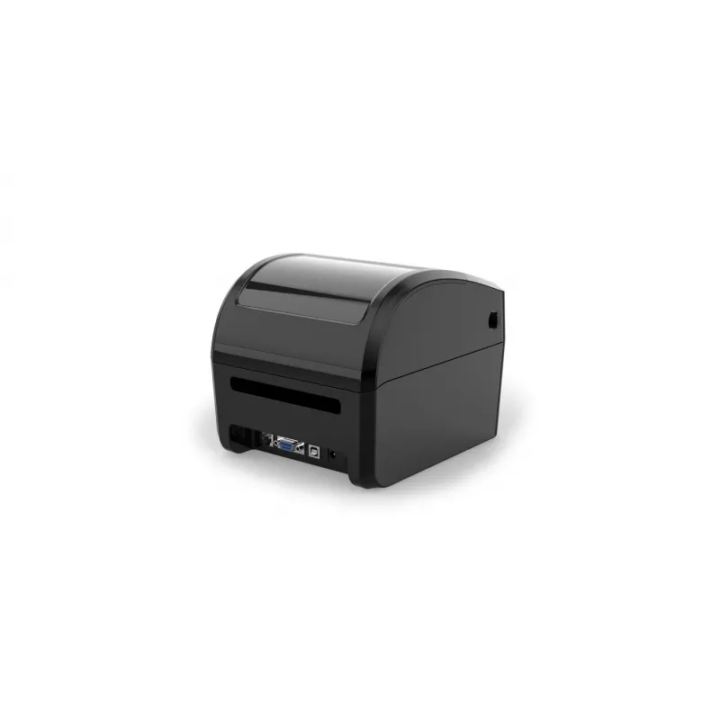 Etichettatrice Capture CA-RP420 — termica diretta 203 dpi da tavolo con USB, seriale, Ethernet (nero)
