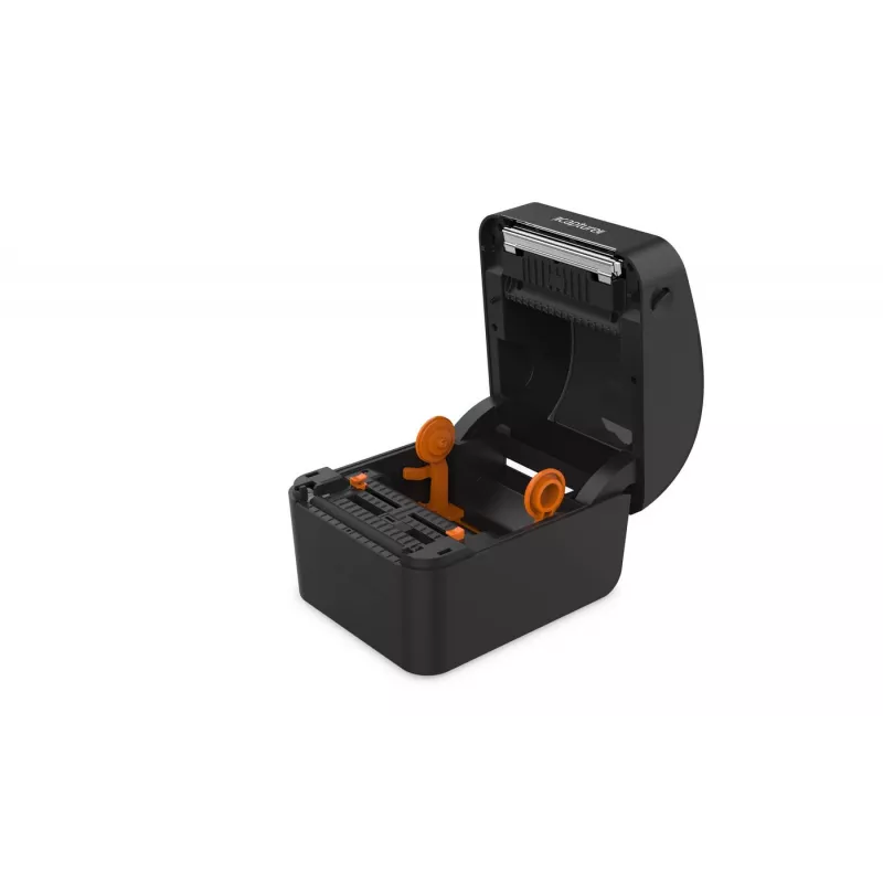 Etichettatrice Capture CA-RP420 — termica diretta 203 dpi da tavolo con USB, seriale, Ethernet (nero)