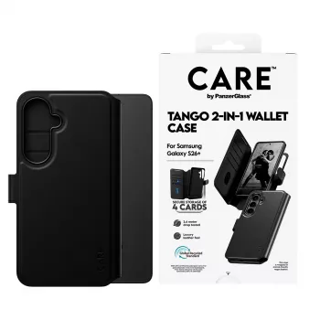 Custodia portafoglio 2-in-1 con Qi PanzerGlass CARE™ by ® Tango Samsung Galaxy S26+