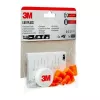 Tappo auricolare riutilizzabile 3M 1100C4, arancione, con cordino, confezione da 4