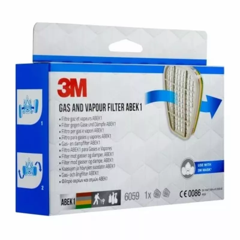 Cartuccia per gas e vapori 3M 7100141697 2 pezzi