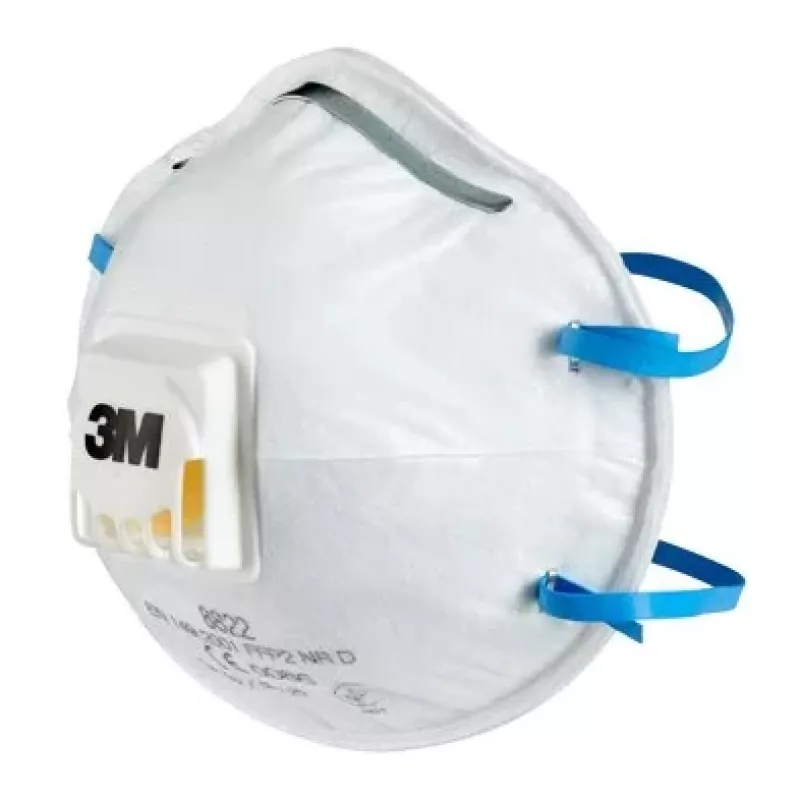 3M Cool Flow 8822 FFP2 NR D Mascherine respiratorie monouso, 5 pezzi (8822PRO5)