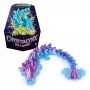 CrystaLynx Dragons, figura drago snodabile da collezione 9 pollici per bambini e adulti, blindbox, fidget toy per casa, ufficio e scrivania (stili possono variare)