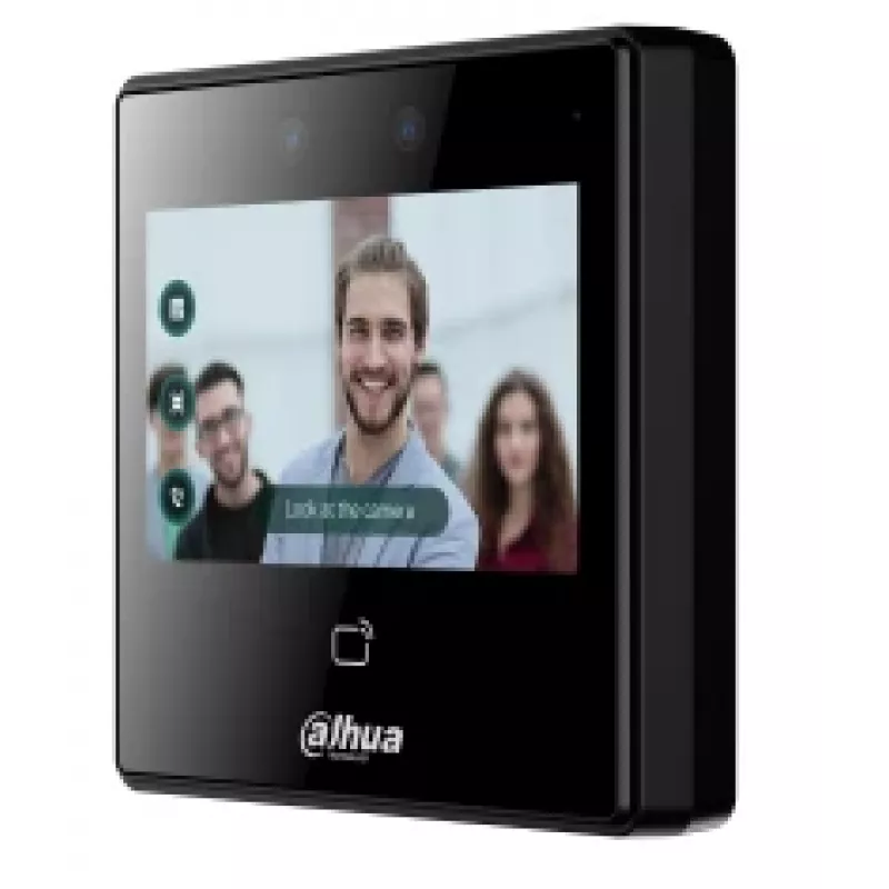 Dahua Technology DHI-ASI3213A-W lettore controllo accessi terminale riconoscimento facciale nero