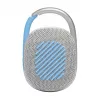JBL Clip 4 Eco altoparlante portatile stereo blu, bianco 5 W