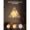 Set di lampade da parete smart Govee Glide Hexagon Light Panels Ultra pacchetto di espansione – Wi-Fi/Bluetooth, ingresso 36 V, grigio