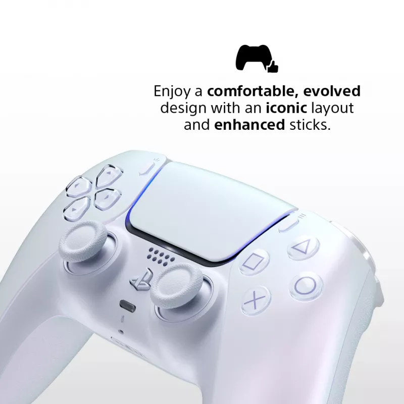 Sony DualSense v3 Pearl gamepad Bluetooth/USB analogico/digitale PlayStation 5