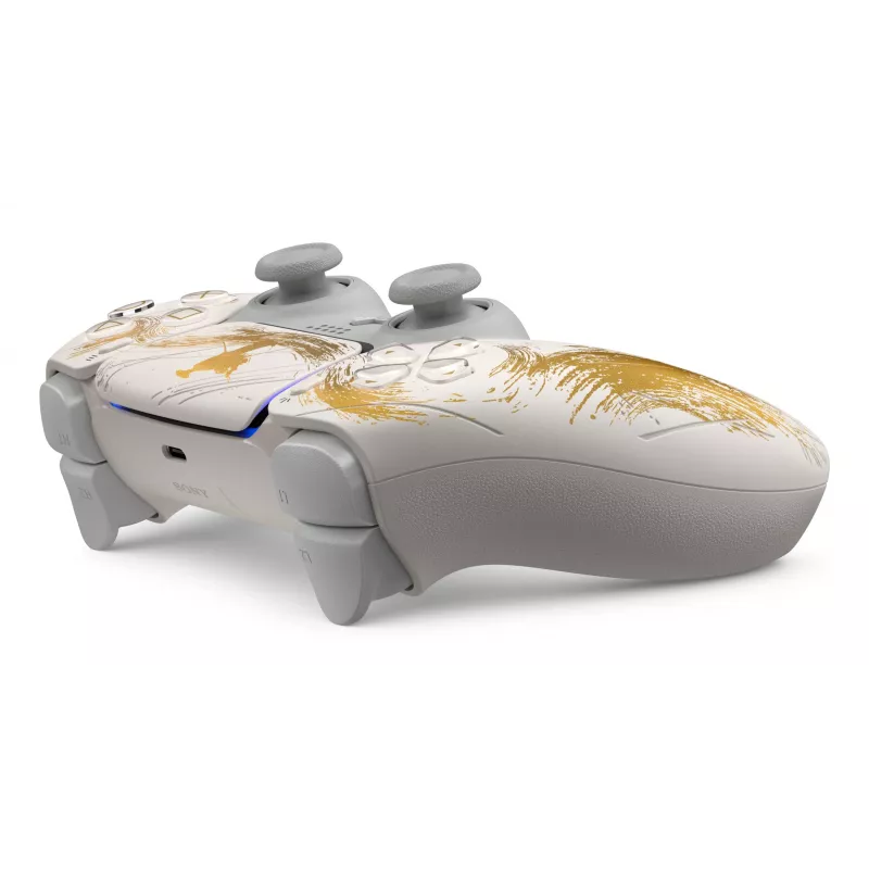 Sony DualSense controller wireless - Ghost of Yōtei Gold Limited Edition oro, bianco gamepad Bluetooth/USB analogico/digitale Android, MAC, PC, PlayStation 5, iOS