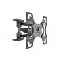 Supporto a parete MULTIBRACKETS M VESA Flexarm Full Motion Dual 400x400 per schermi 40–70 inch, 45 kg, nero