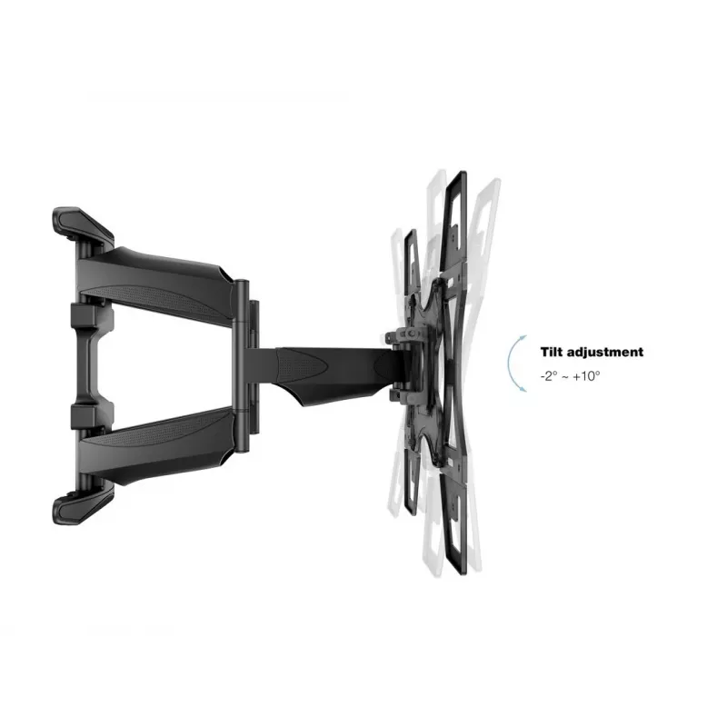 Supporto a parete MULTIBRACKETS M VESA Flexarm Full Motion Dual 400x400 per schermi 40–70 inch, 45 kg, nero