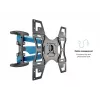 Supporto a parete MULTIBRACKETS M VESA Flexarm Full Motion Dual 400x400 per schermi 40–70 inch, 45 kg, nero