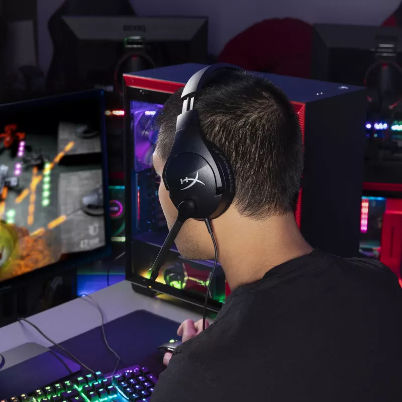 HyperX Cloud Stinger S headset con filo fascia gaming nero