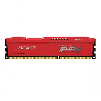 Kingston Technology FURY Beast, 8 GB, 1 X 8 GB, DDR3, 1866 MHz, 240-pin DIMM, rosso