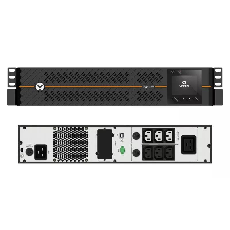Vertiv EDGELI-2200IRT2U gruppo di continuità (UPS) line-interactive 2,2 kVA 1980 W 6 uscite AC