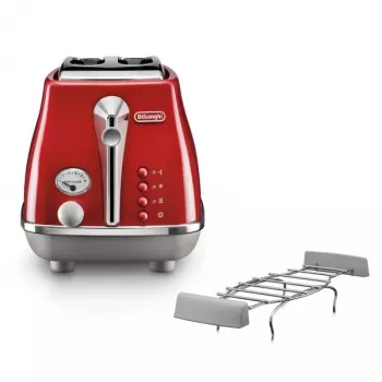 De’Longhi Icona Capitals 6 2 fette 900 W rosso