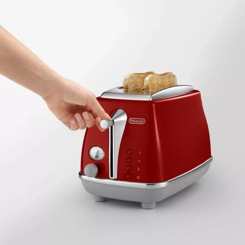 De’Longhi Icona Capitals 6 2 fette 900 W rosso