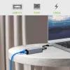 Techly IDATA USB-ETGIGA-AA docking station/replicatore di porte per laptop con filo USB 3.2 Gen 1 (3.1 Gen 1) Type-A nero, argento